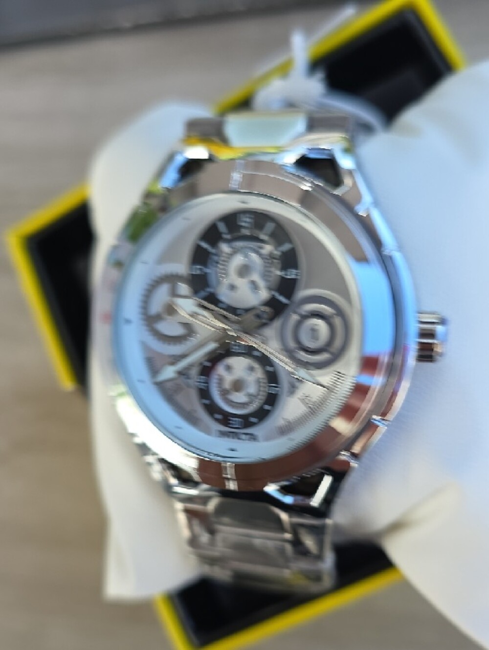 126.2 Invicta S1 Rally Men's Watch - 44mm, Silver